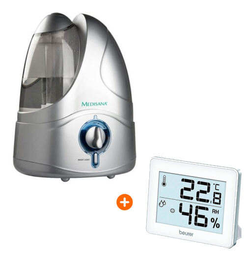 Aanbieding Medisana UHW met hygrometer